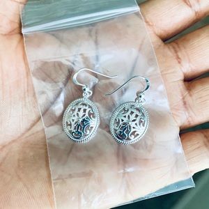 Sterling Silver Earrings & Pendant Set
